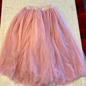💕Girls mesh frilly tulle  ballerina skirt S/M💕